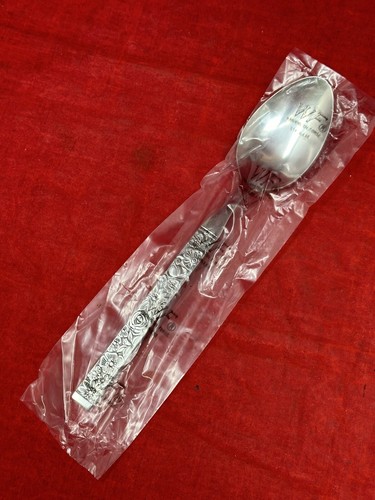 NOS Washington Forge Finesse Stainless MCM Hanford Floral Flatware Soup Spoon - 第 3/10 張圖片
