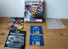 Team Suzuki 1990 Atari ST Spiel 3,5" Scheiben inkl. Trainer Disk Gremlin komplett