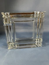 Glass Ashtray Square Crystal Classic Design Ashtray Home Large Cigarettes 4691