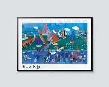 La Visite de L'escadre Anglaise au Havre by Raoul Dufy, Fauvism-Inspired