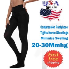 20-30 mmHg Thigh High Compression Socks Closed Toe Support Thrombosis Stockings