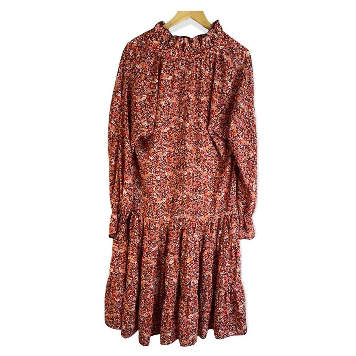 【美品】6枚セット Anthropologie Fleur De Lys One Pretty Time OPT Anthropologie Pink Floral Ditsy Poppy