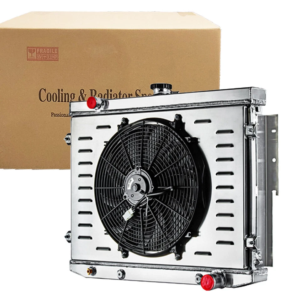 FOR 1973-74 DODGE CORONET CHARGER SATELLITE 7.2L 440 3-ROW RADIATOR SHROUD FAN Foto 2 de 4