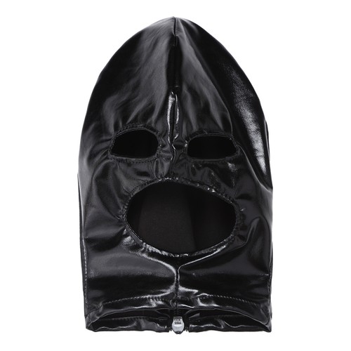 Adult Unisex Headgear Latex Head Cover Waterproof Hood Face Mask Stretchy Sexy - Picture 24 of 25