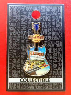 HRC Hard Rock Cafe Helsinki (closed) Core City T Vxx Guitar Black Neck LE300 OVP
