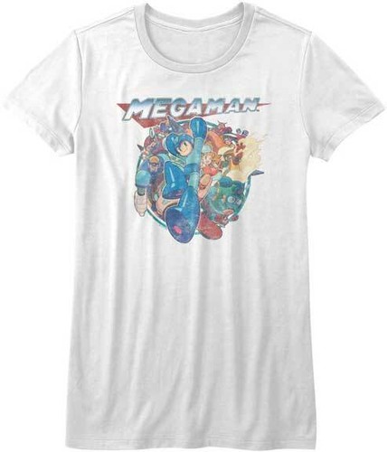 Pre-Sell Mega Man Video Game Licensed Ladies Women's T-Shirt - Picture 13 of 24