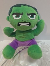 TY Hulk Marvel Beanie Babies 7" Plush Figure Stuffed Animal
