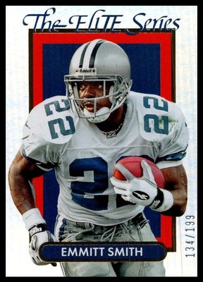 2026 Panini Decades 90s #ES-ES Emmitt Smith The Elite Series Orange
