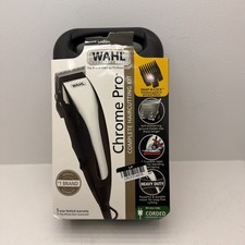 Wahl Clipper USA Deluxe Corded Chrome Pro, Complete Hair and Trimming Kit