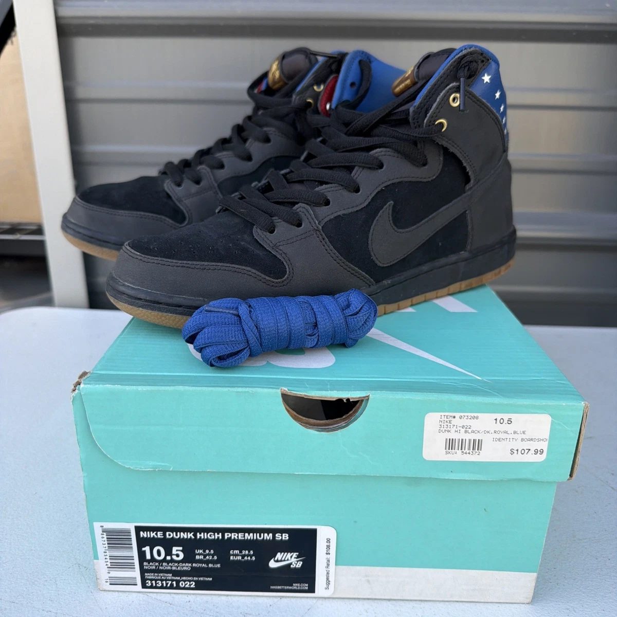 Nike Dunk Premium SB High Stars | eBay
