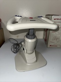 SEGA Saturn White Racing Controller HSS-0141 Japan Import
