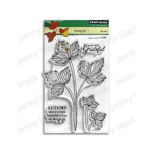 Penny Black Clear Stamps - Letting Go 31-069