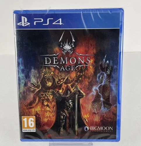 Demons Age PS4 (Import Sony PlayStation 4, 2018) Sealed Disc Is Loose Inside