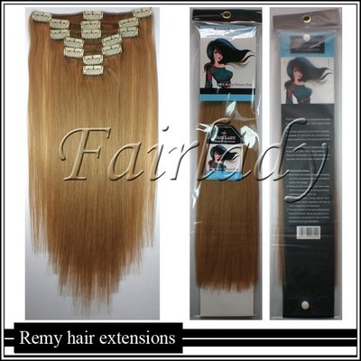 170g Honey Blonde Clearance Sale Deluxe Thick Clip In Real Human Hair Extensions