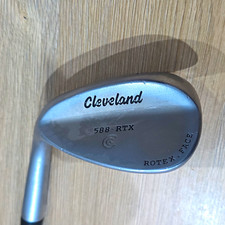 Cleveland 588 RTX LH Wedge 58° 8 Bounce Regular Flex Steel Shaft