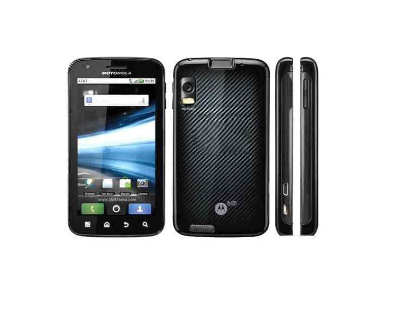 BRAND NEW IN THE BOX UNLOCKED MOTOROLA ATRIX 4G MB860 16GB CELL PHONE BELL TELUS - Image 2 of 4