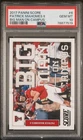 2017 PANINI SCORE - PATRICK MAHOMES II - BIG MAN ON CAMPUS #6 (RC) PSA 10