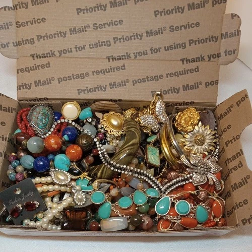 Vintage to Now Fashion Costume Jewelry Lot All Wearable