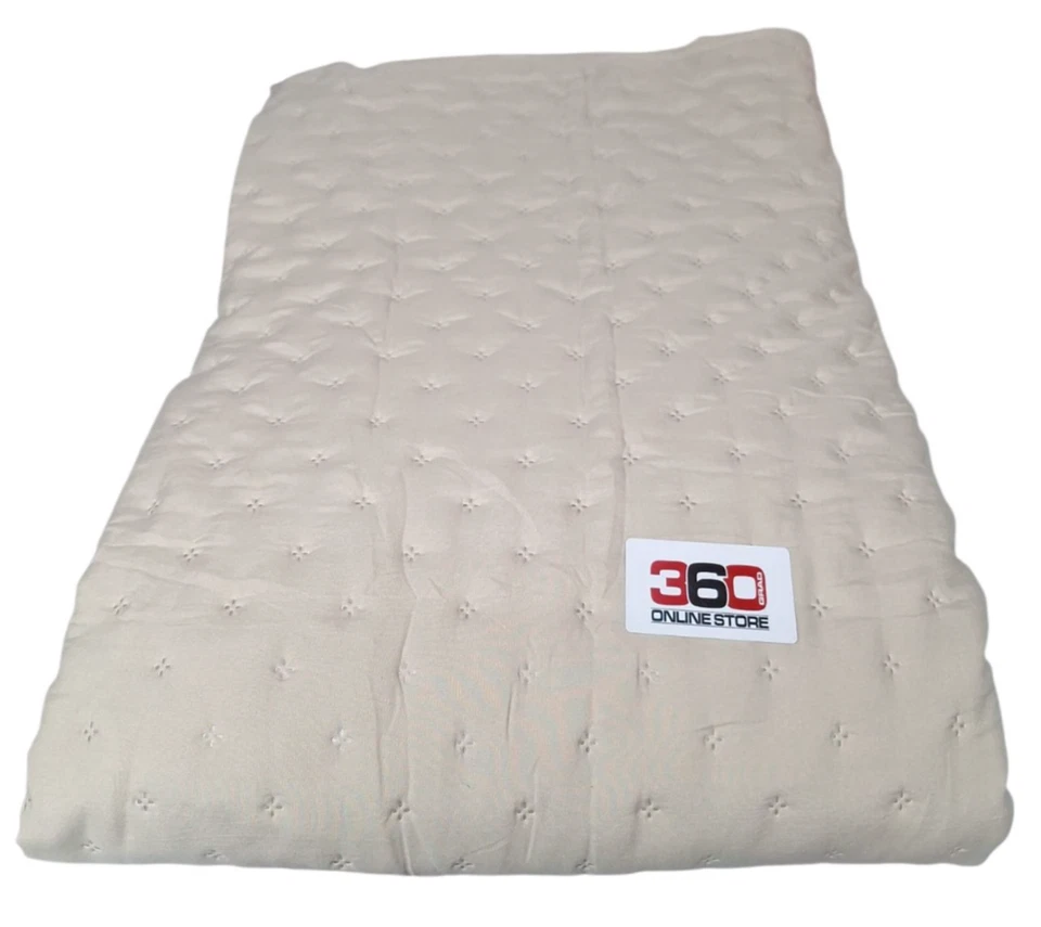 Tagesdecke Bettüberwurf Zara Home 180 cm x 250 cm gesteppt mit Tupfen - Bild 2 von 2