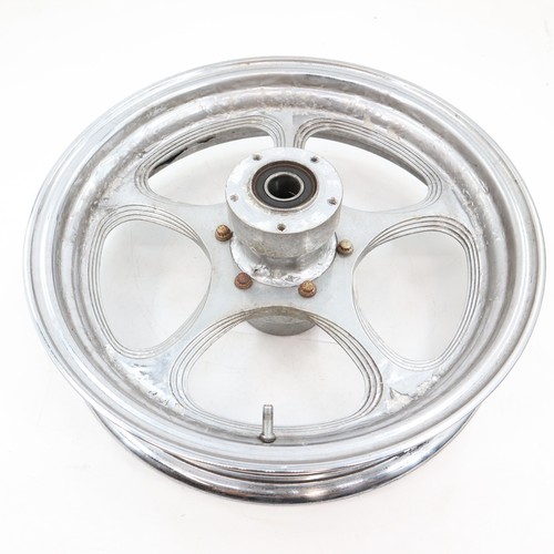 06-08 2006 Harley Davidson Electra Glide Front Wheel Rim Straight Oem Parts D45 - Picture 8 of 12
