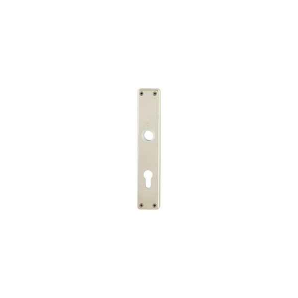 Hoppe Zt-Langschild 202SP,PZ,E72 Sichtbar Verschraubt Neusilberfarben Eloxiert-image