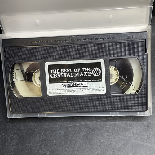 The Best of The Crystal Maze VHS Tape 1994 WienerWorld Very Rare & Collectable - Picture 5 of 11