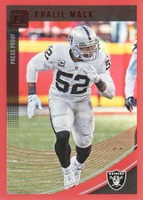 2018 Donruss Football Trading Cards Press Proof Red Parallel: Pick From List