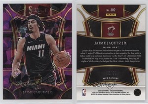 2023 Panini Select Purple Cracked Ice Prizm /99 Jaime Jaquez Jr #302 Rookie RC