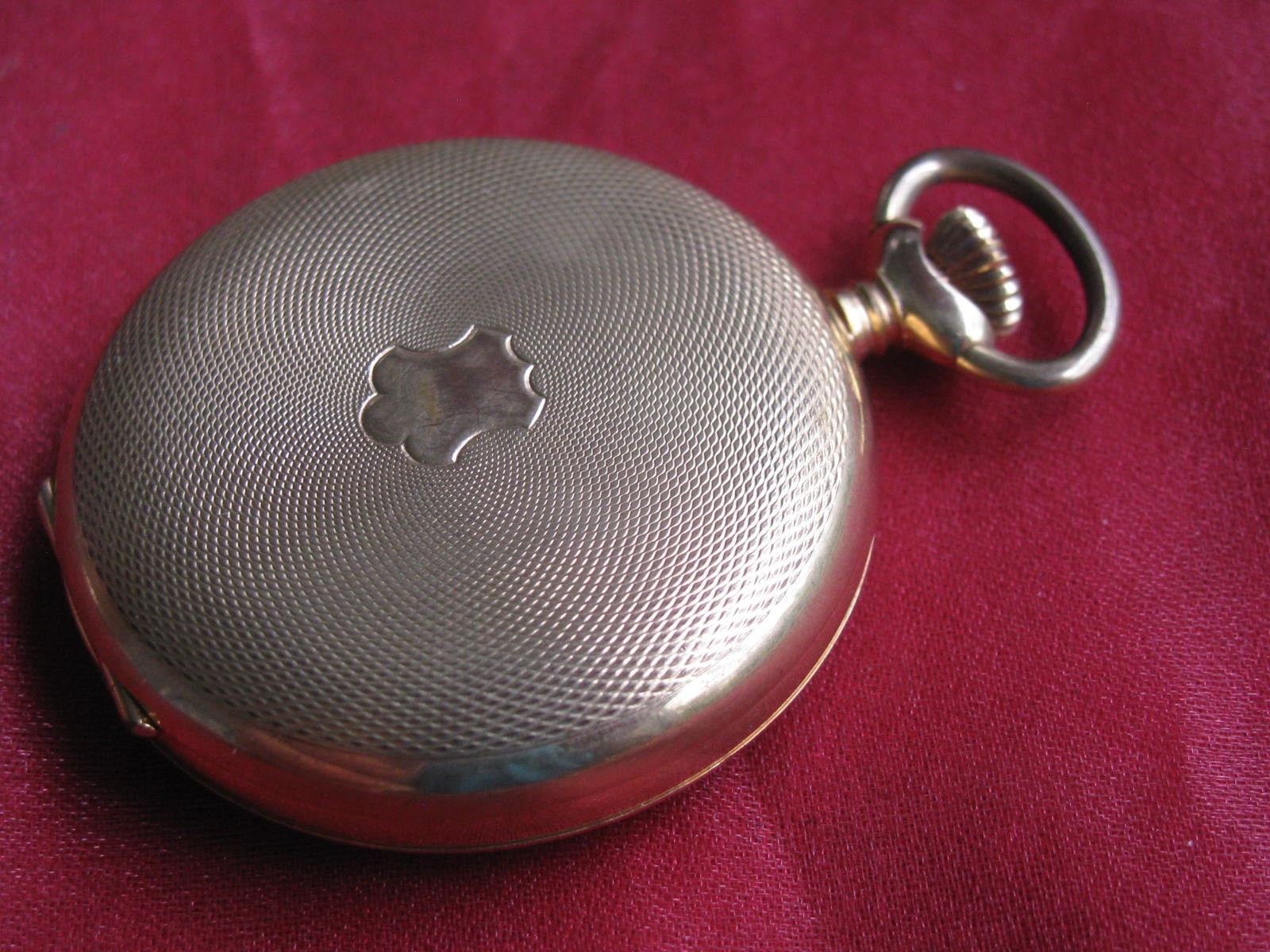 Vintage Arnex Gold Plated 17j Hunting Case Pocket Watch, Unitas 6498
