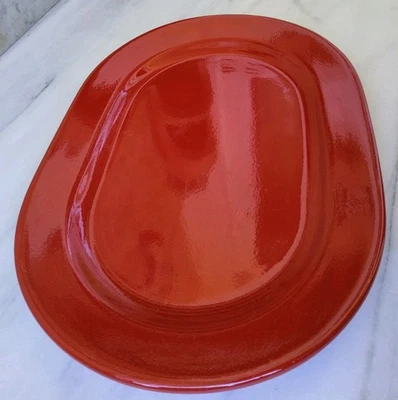 Ähnlich! *Wächtersbach Lifestyle * Ovaler Teller/ Servierplatte  * Rot * Gut!* - Bild 1 von 4