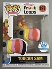 Funko Pop! TOUCAN SAM w/ Fruit Hat 197 Funko Exclusive ships w/protector