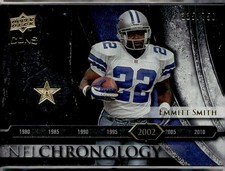 2008 Upper Deck Icons Football Emmitt Smith NFL Chronology Serial #335/750 #28