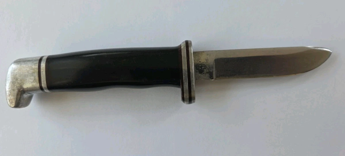 Buck Knife 116 In Collectible Vintage Factory Manufactured Fixed 