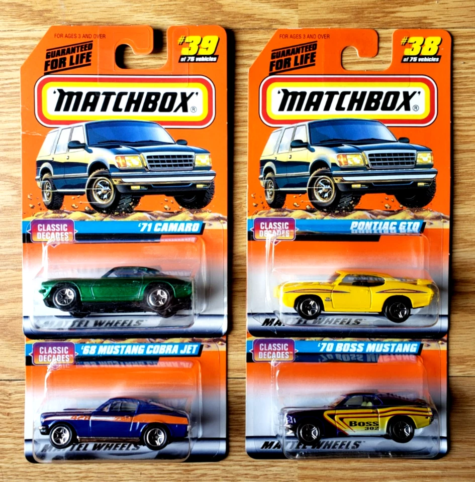 VTG 1998 MATCHBOX CLASSIC DECADES SERIES #37 #38 #39 And #40 LOT OF 4 - Image 2 of 4