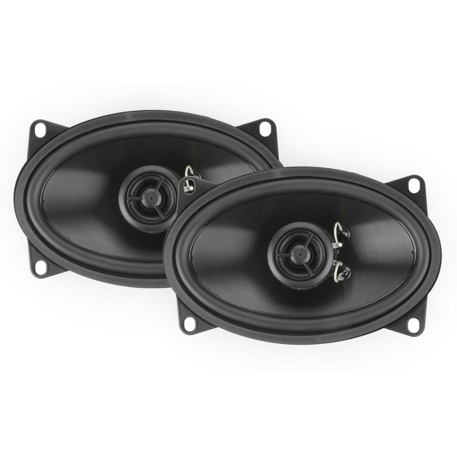 RetroSound Premium 4" x 6" Ultra-thin 2-Way Speaker Pair