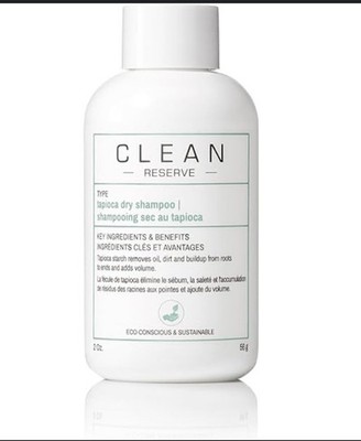 Set of 2: Clean Reserve Tapioca Dry Shampoo 2 oz each!