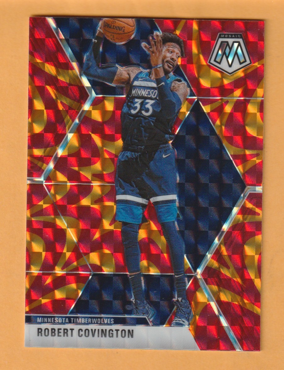 Robert Covington 2019-20 Panini Mosaic Orange Reactive #103 Tennessee State