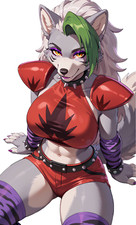 Roxy Fnaf Furry Waifu Weatherproof Anime Sticker 6 Car Decal S21 Roxy Fnaf Furry Waifu Weatherproof Anime Sticker 6 Car Decal S21