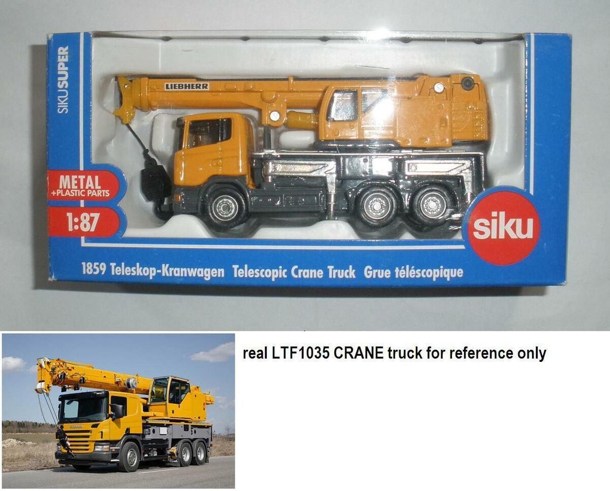 1/87 SIKU 1798 liebherr r9800 mining bagger KDW excavator / SHOVEL CRANE  DIECAST