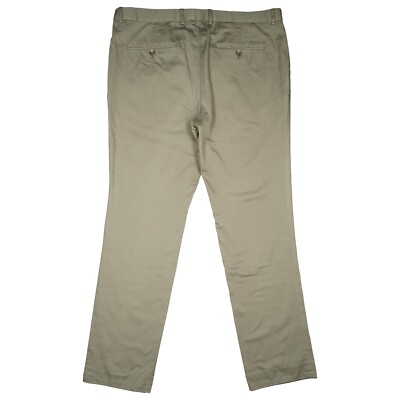 パンツ WASHED HIGH WAIST CHINO PANTS BEIGE 36 Stones Men's Chino Pants Modern Fit Stretch 26 XL W38 L30 Beige
