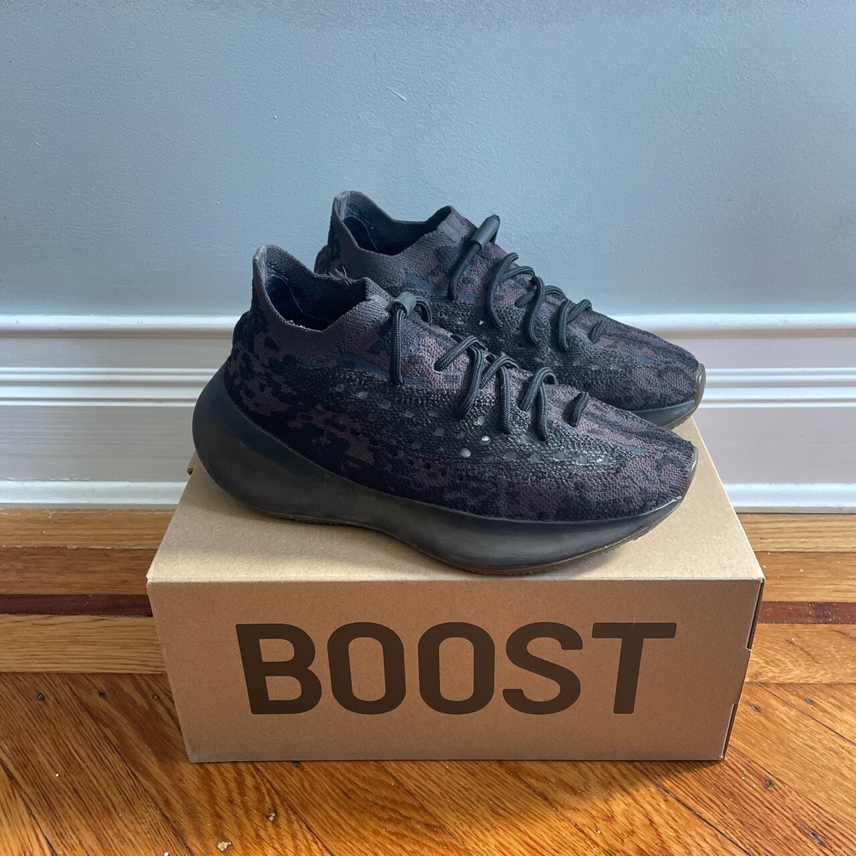 Adidas Yeezy Boost 380 Onyx Non-Reflective M6.5/W8 194816664089| eBay