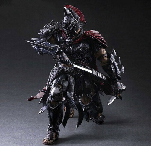 In Box Play Arts Kai Batman Timeless Spartan Variant variable Action Figure New - Picture 4 of 11