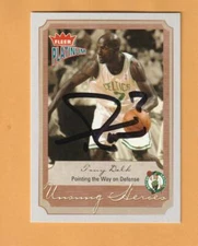 Tony Delk Boston Celtics AUTO Signed 2002-03 Fleer Platinum Kentucky Wildcats 4J