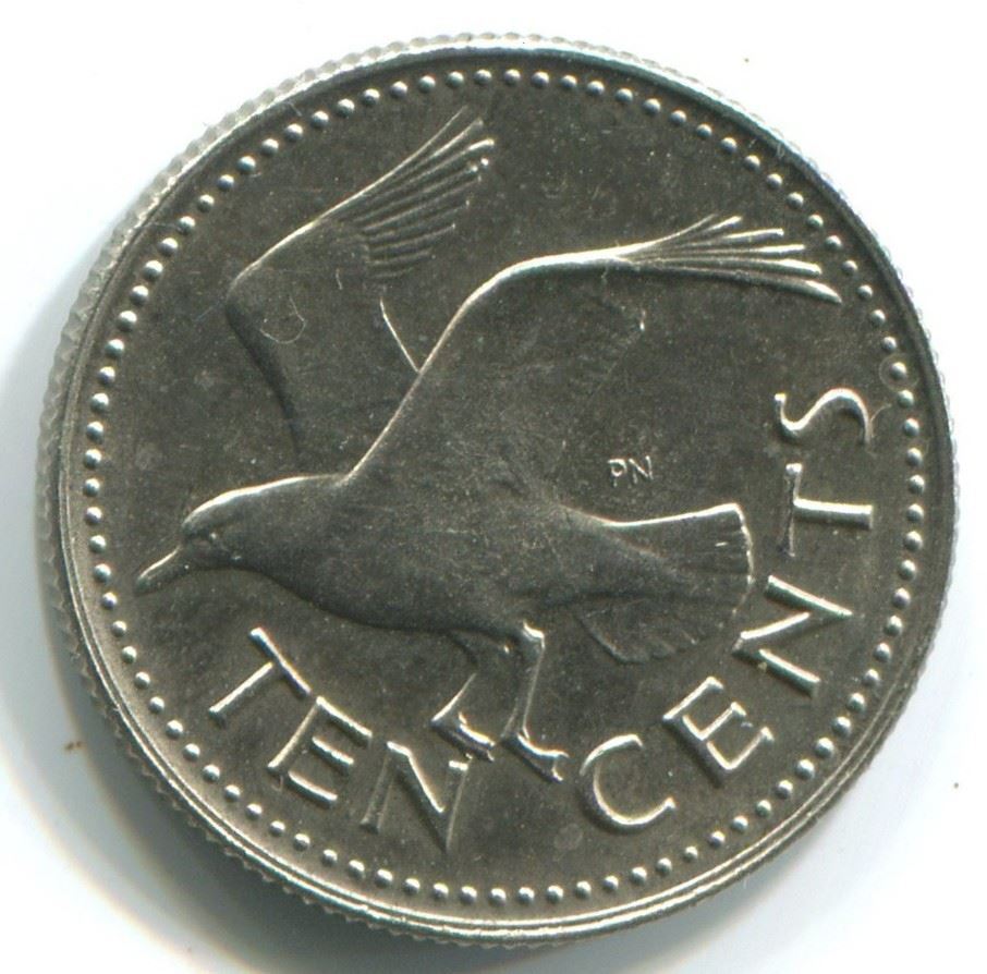 コレクション Barbados Ten Dollar Coin 1979 10 CENTS 1979 BARBADOS Coin #WW1167U | eBay