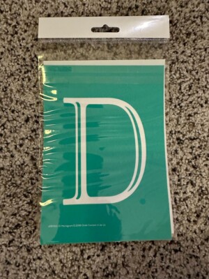 Chalk Couture Transfer Size A | MONOGRAM LETTER D |  5X7 NEW stencil