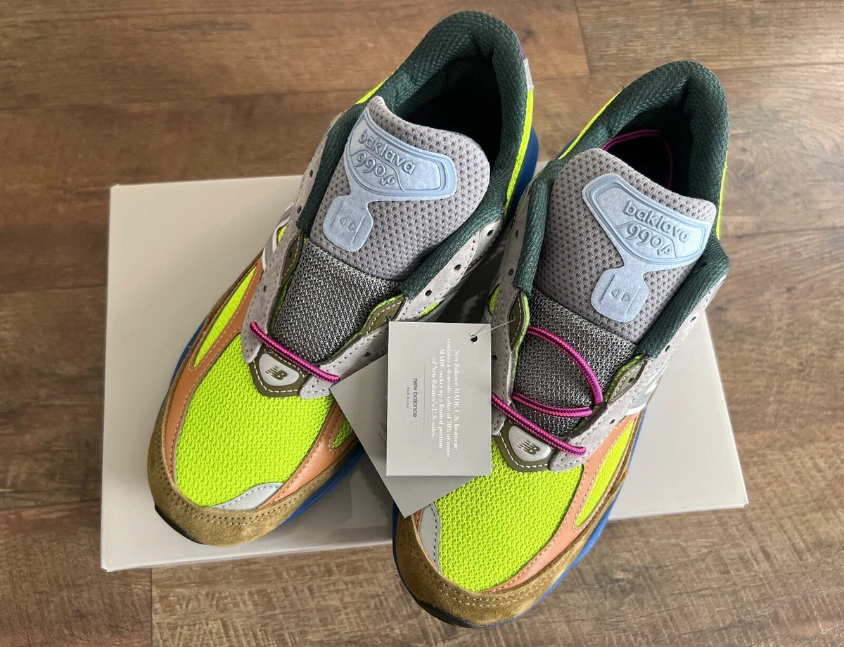 New Balance 990v6 Action Bronson “Baklava” Mens Size 7 M990AB6 Medium