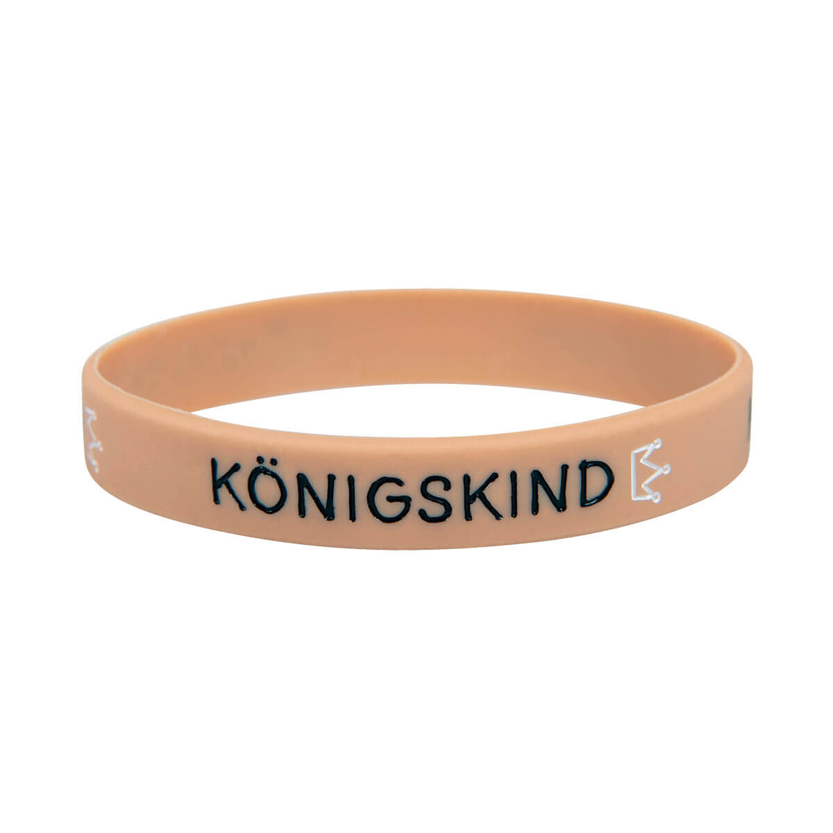 Silikon-Armband "Königskind" - neue Ausführung (*NEU*)(*OVP*)