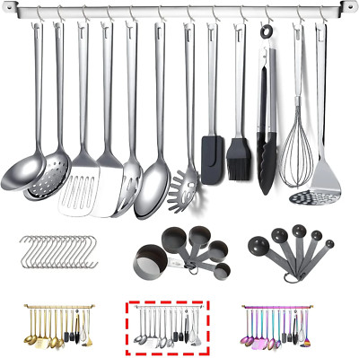 Cooking Utensils Set Stainless Steel 37 Pieces Kitchen Utensils Set Kitchen Tool