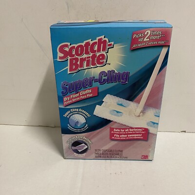 Scotch Brite Super Cling Dry Floor Clothes