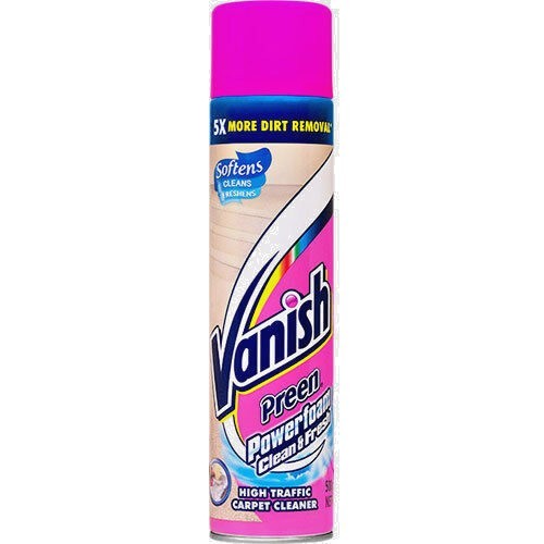 Carpet Cleaner Spray Vanish Preen 500g Carpet Dirt Remover for sale